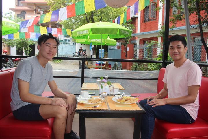 Travellers Dorm Bed & Breakfast Kathmandu Exteriör bild